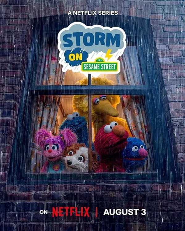 Poster phim Sesame Street: Bão đang tới trên Phim M?i
